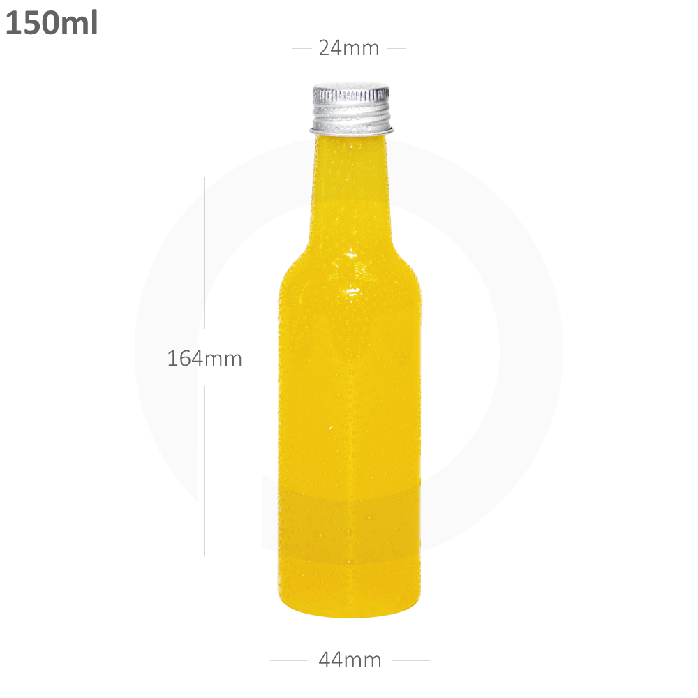 [362029] 150ml PET Plastic Bottle Alu Cap 242/ctn