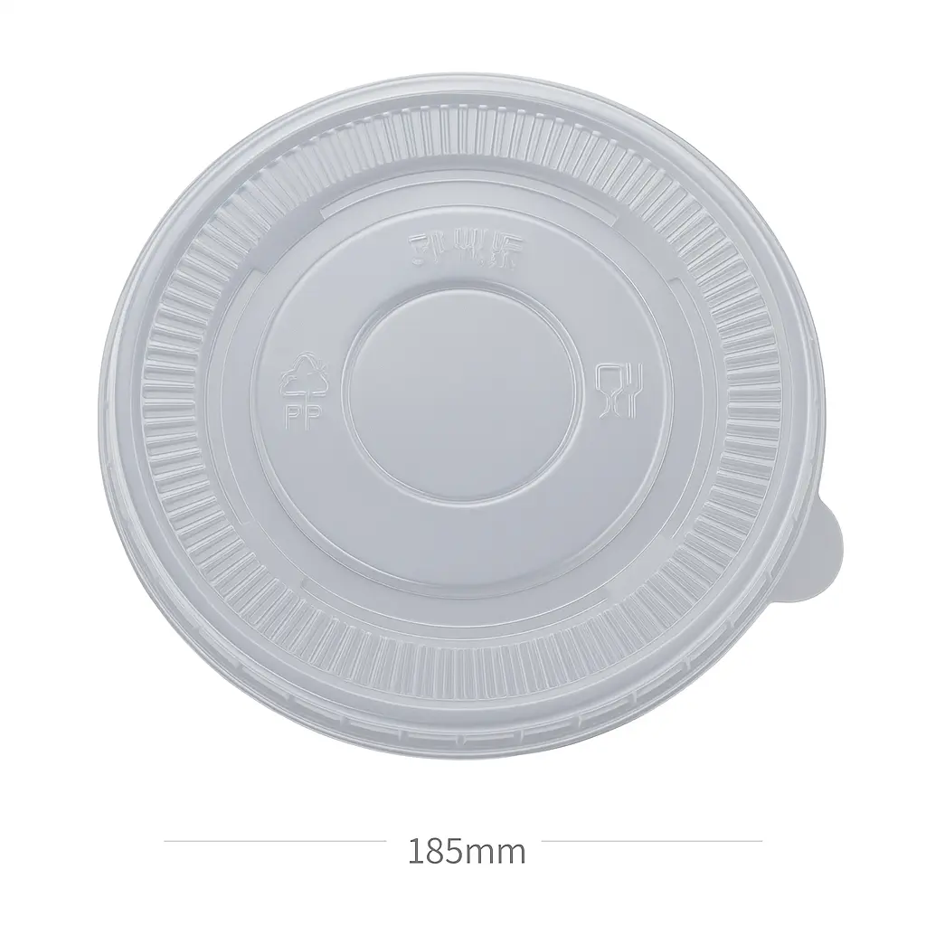 [012068] 185mm PP Plastic Salad Bowl Lid 300/ctn