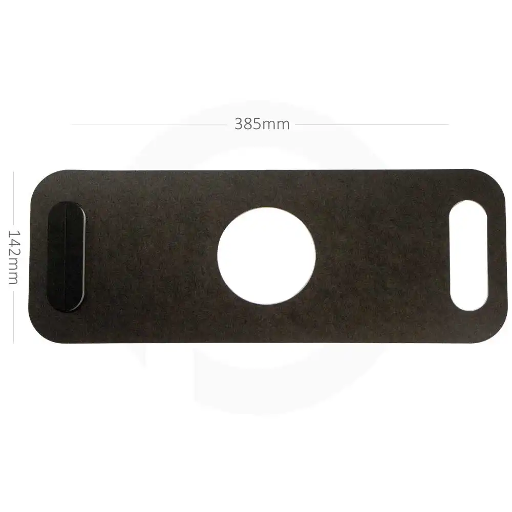 [015081] Black - 1 Cup Kraft Paper Holder 14×39cm 500/ctn