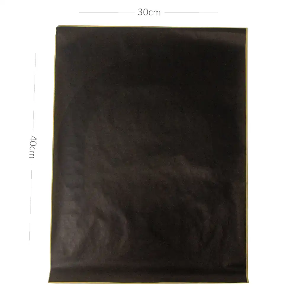 [049030] Black - 40PE Kraft Wrapping Paper 30x40cm 2000/ctn