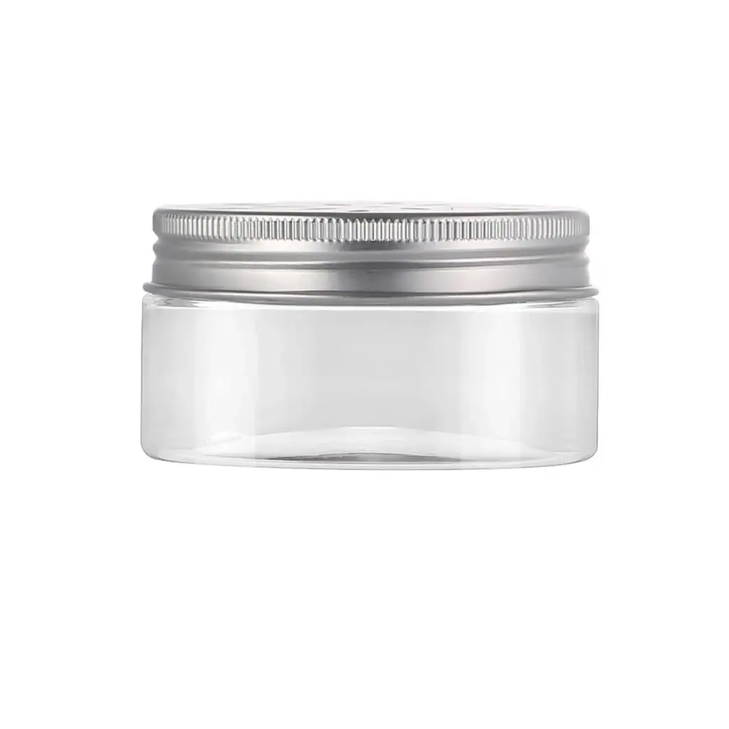 [new159] 100ml/70mm PET Plastic Jar Alu Cap 100/ctn