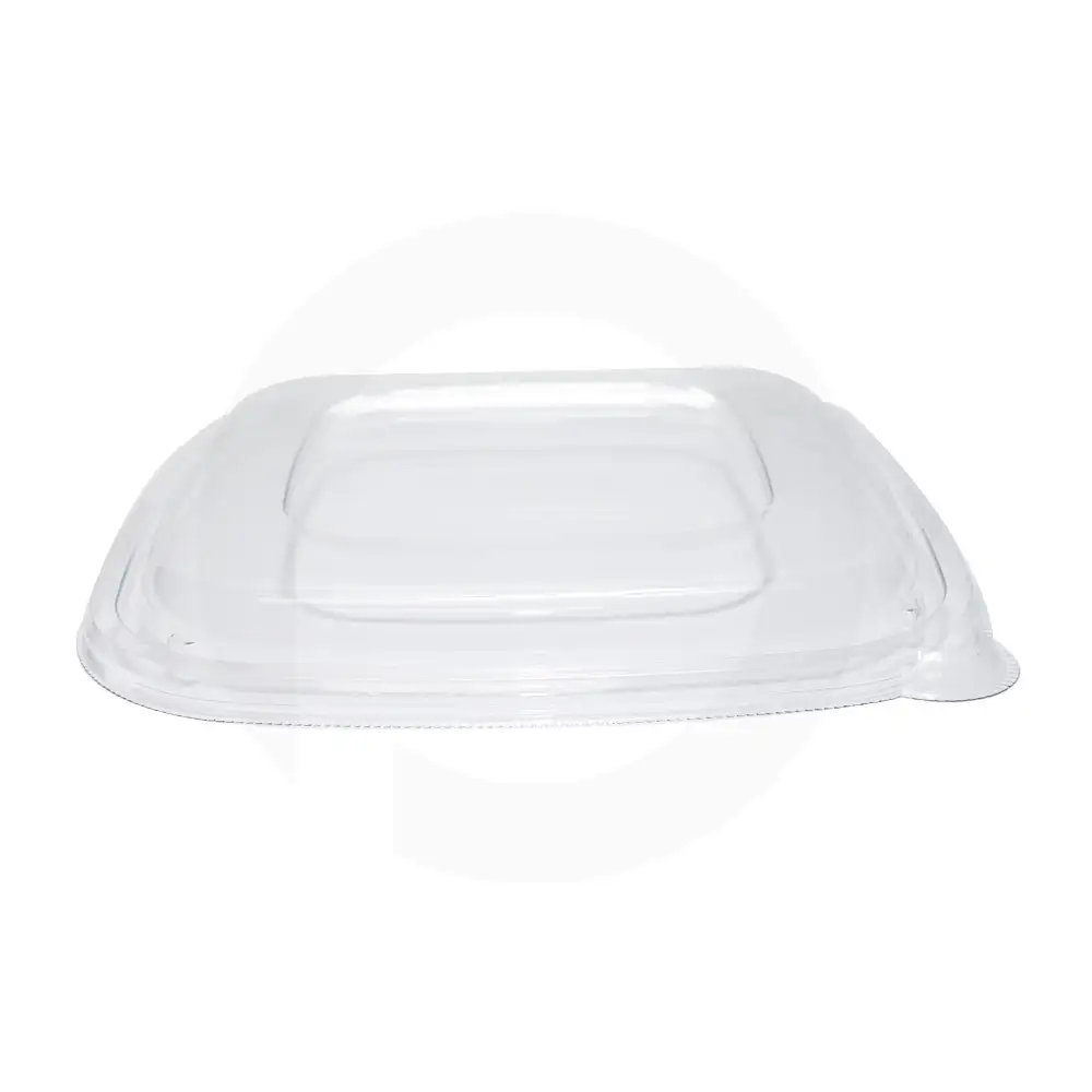 [new411] 216mm PET Plastic Sugarcane Bowl Lid  300/ctn